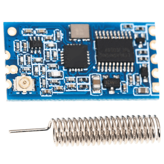 HC-12 Wireless RF UART Module – 433MHz RF UART module for long-range data communication. -Robocraze