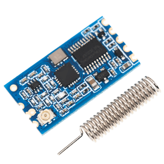 HC-12 Wireless RF UART Module – 433MHz RF UART module for long-range data communication. -Robocraze