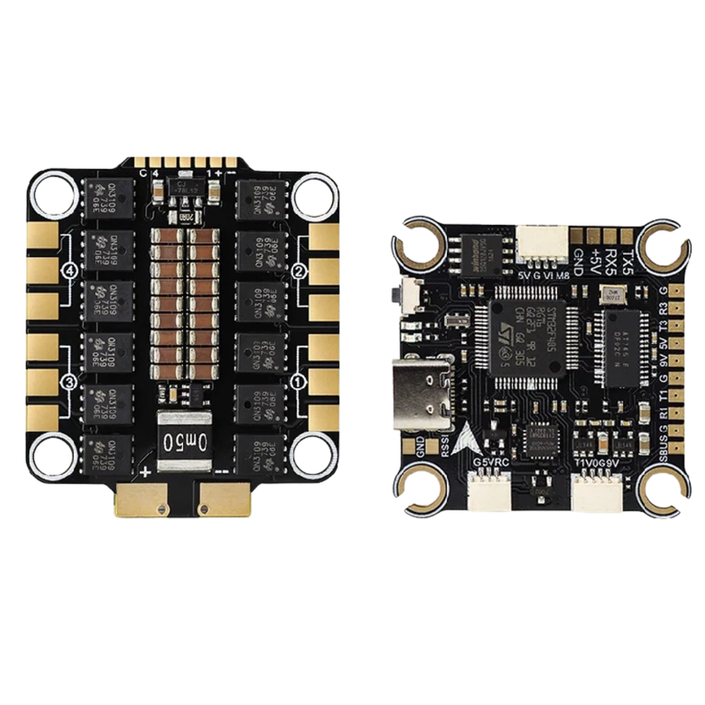 HGLRC SPECTER F460 Electronic Stack with 4-in-1 ESC -Drones/UAV -Controllers -Robocraze