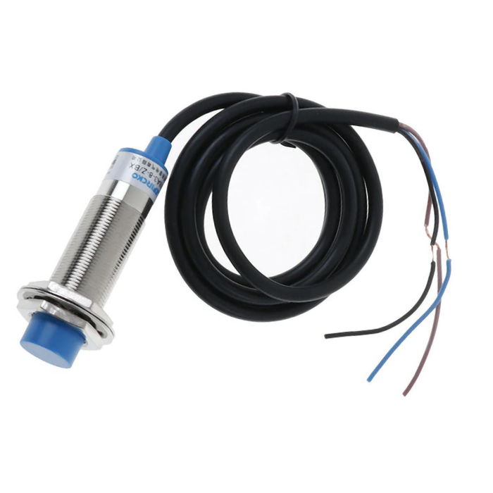 LJ18A3-8-Z-BX 8mm Inductive Proximity Sensor – Non-contact metal detection sensor. -Proximity Sensor -Robocraze