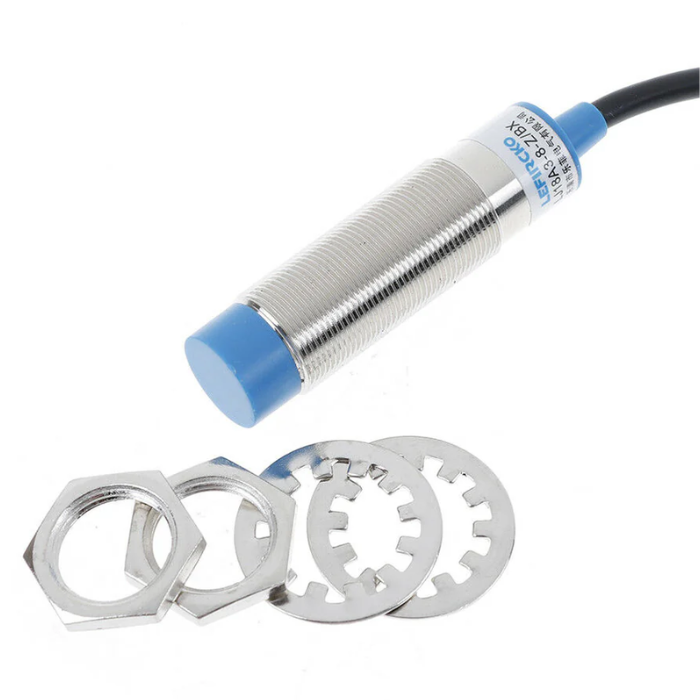 LJ18A3-8-Z-BX 8mm Inductive Proximity Sensor – Non-contact metal detection sensor. -Proximity Sensor -Robocraze