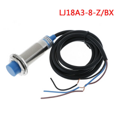 LJ18A3-8-Z-BX 8mm Inductive Proximity Sensor – Non-contact metal detection sensor. -Proximity Sensor -Robocraze