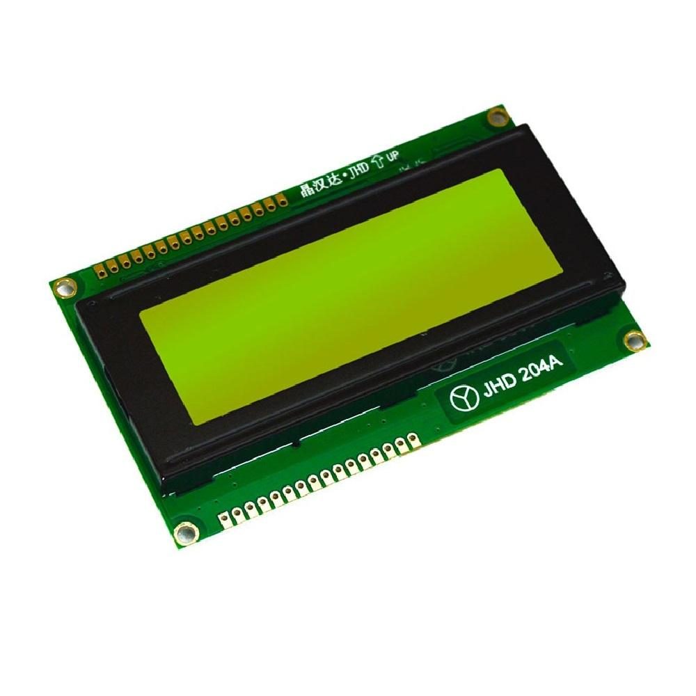 Original JHD 20x4 Character LCD – JHD 20x4 LCD for microcontrollers, Arduino & industrial use - LCD Display - Robocraze
