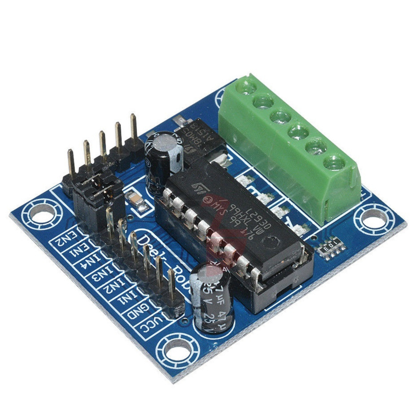 L293D 4 Channel DC Motor Driver – Robocraze