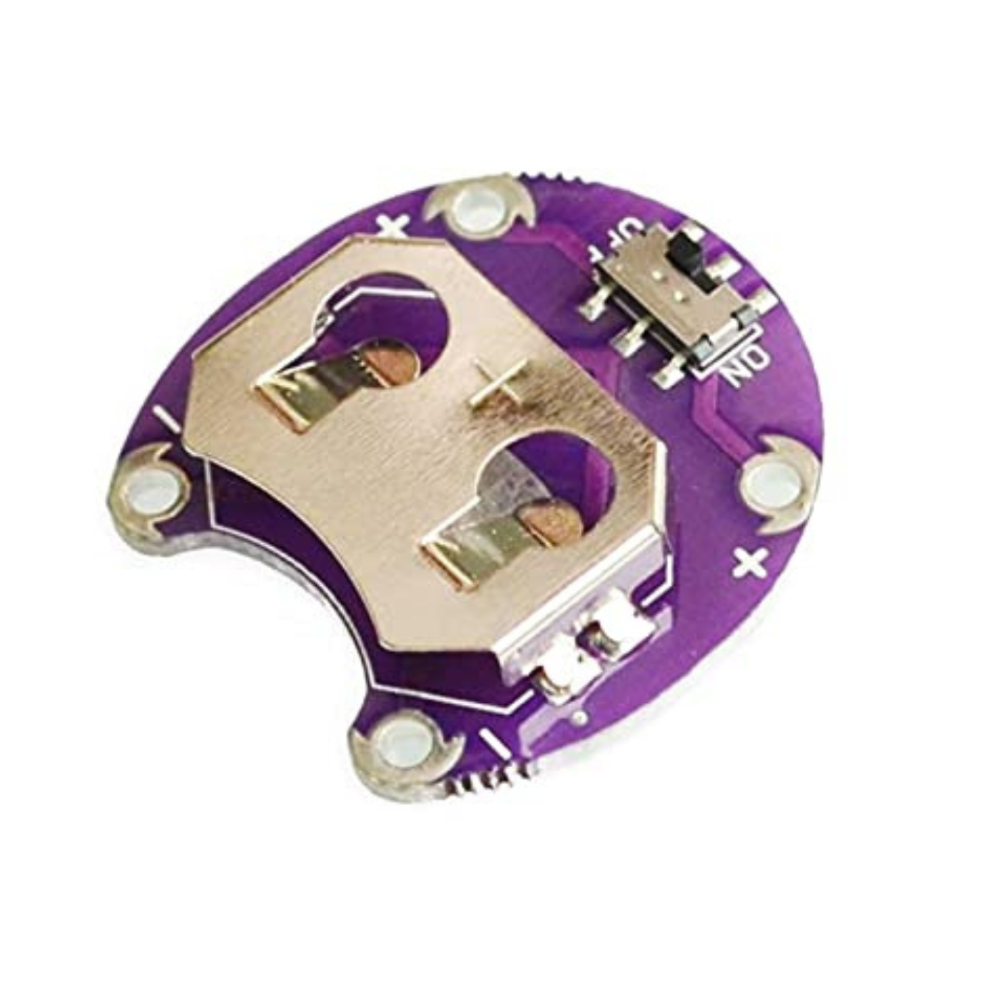 LilyPad CR2032 Coin Cell Battery Holder -Robocraze