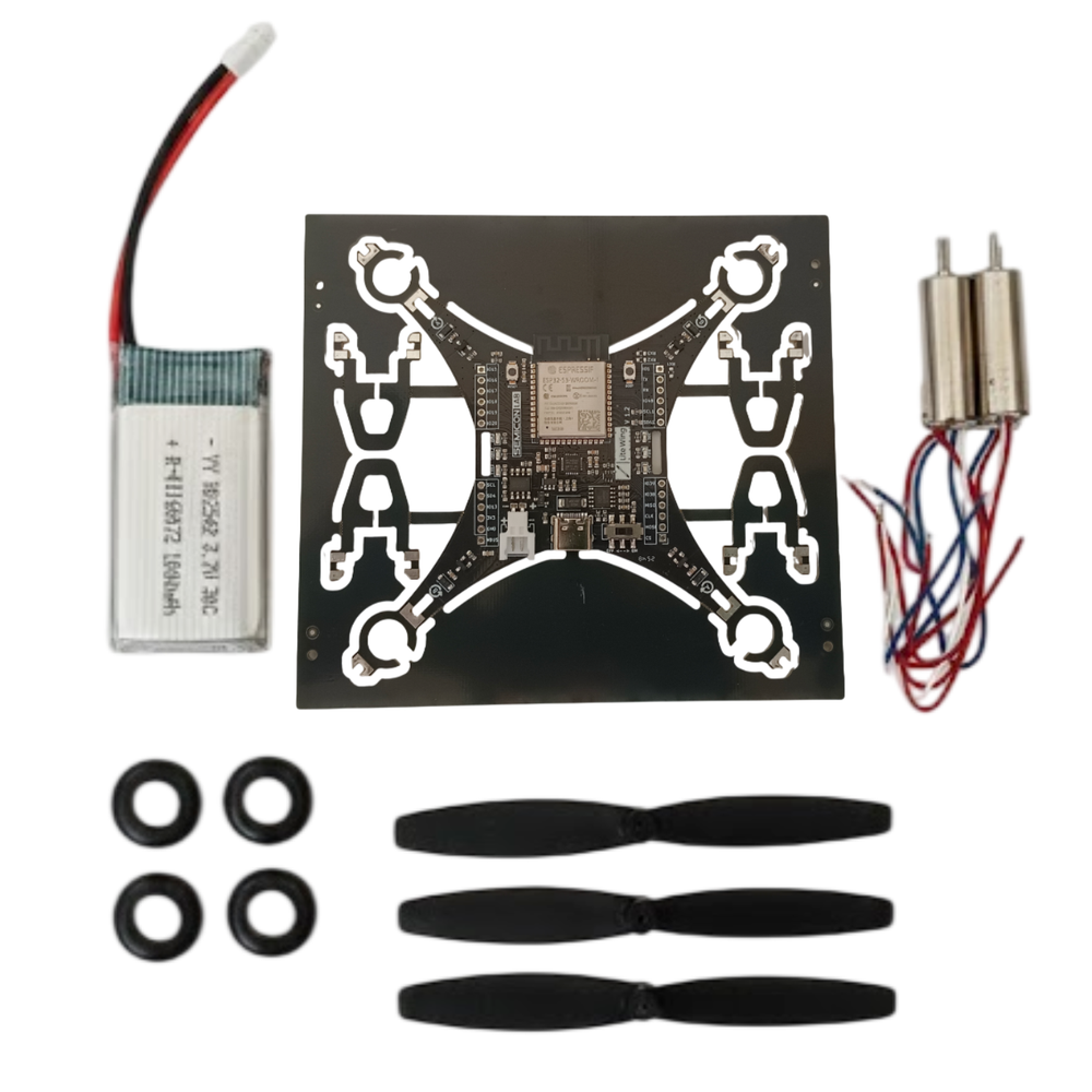 LiteWing ESP32-S3 DIY Drone Kit – Programmable Drone for Makers & Developers -Drone Parts -DIY Drone Kits - Robocraze