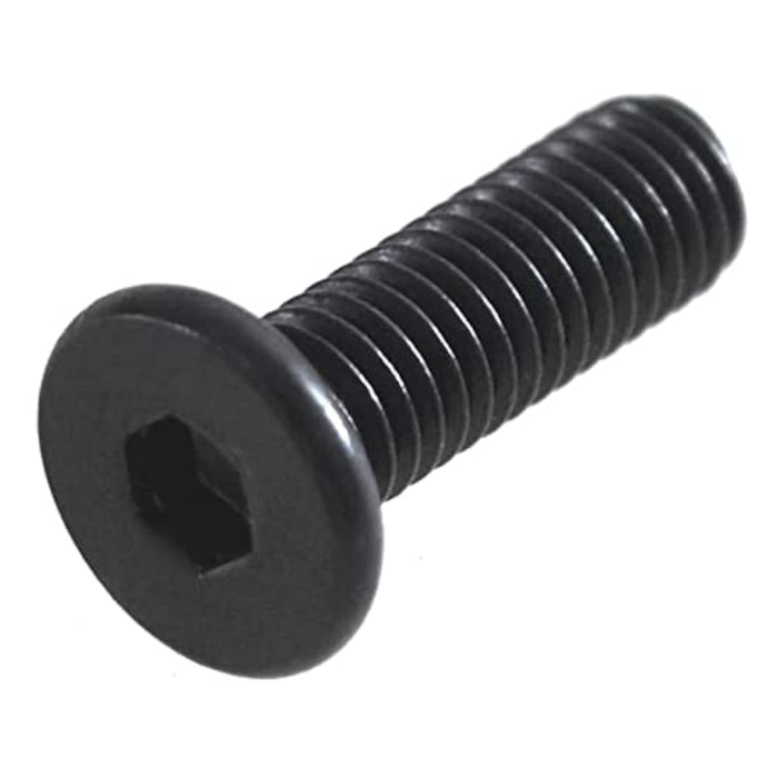 M5x16mm Low Carbon Steel Flat Head Hex Screws (CNC) - Pack of 25-image-24