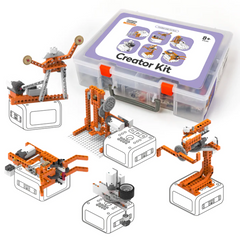 MatataStudio 20-in-1 Creator STEM Kit with 400 Blocks – Versatile DIY Kits, STEM Kits, Robot Kits -Robocraze