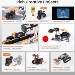 MatataStudio Nous AI Set - AI Educational Robot Kit – Smart DIY Kits, STEM Kits, Robot Kits -Robocraze