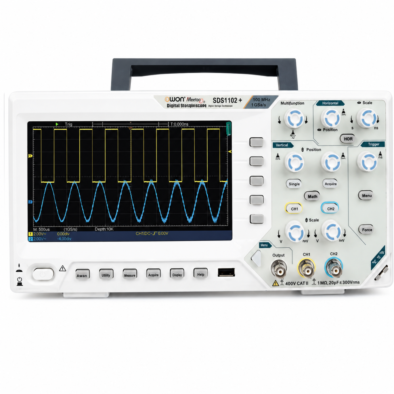 MetroQ Owon SDS1022+ 50MHz Digital Storage Oscilloscope-picture-10
