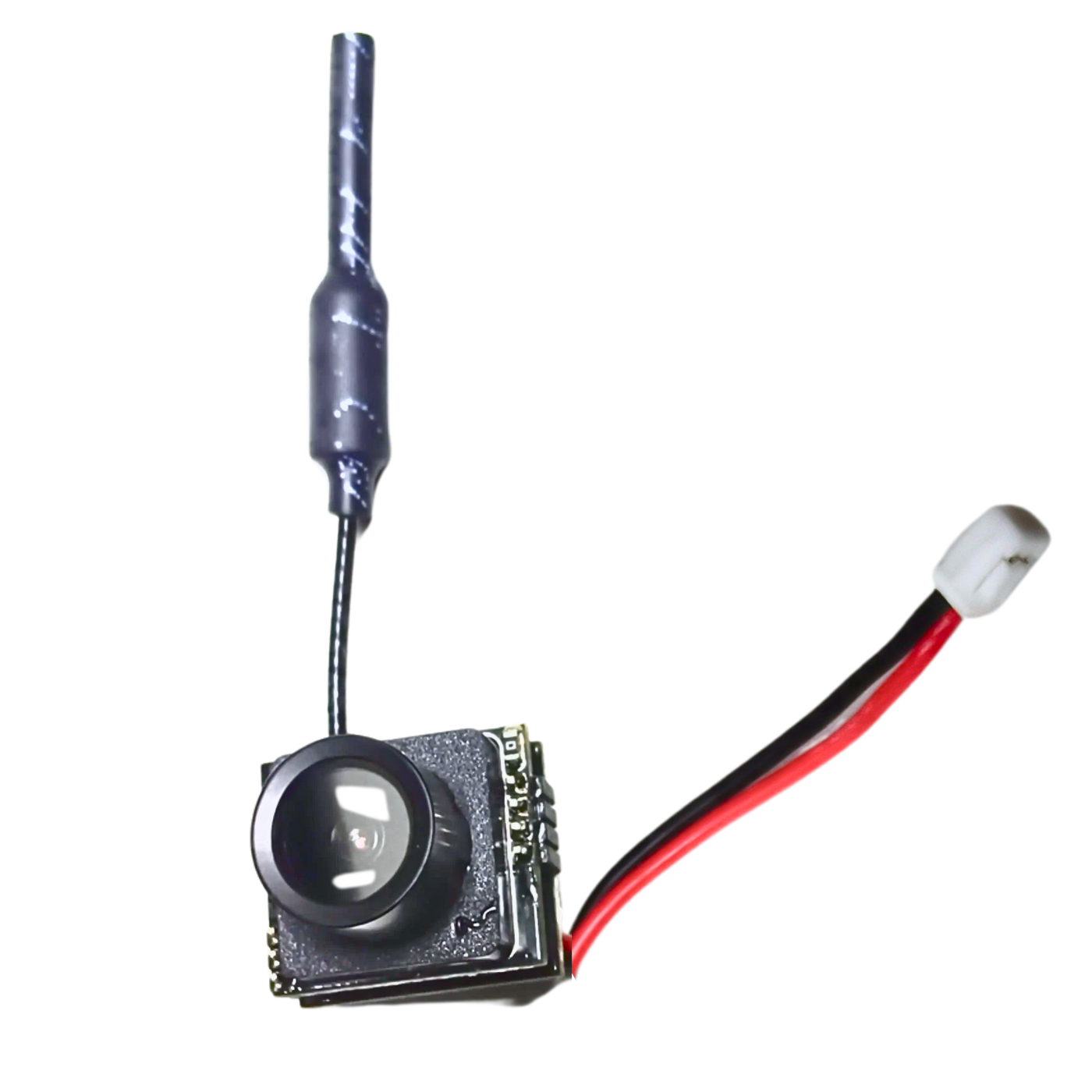 Crazepony Tiny Whoop FPV AIO Camera 5.8G 40CH 25mW Con Antenna Trifoglio Polarizzata – Per Droni Micro, Leggera 3.6g