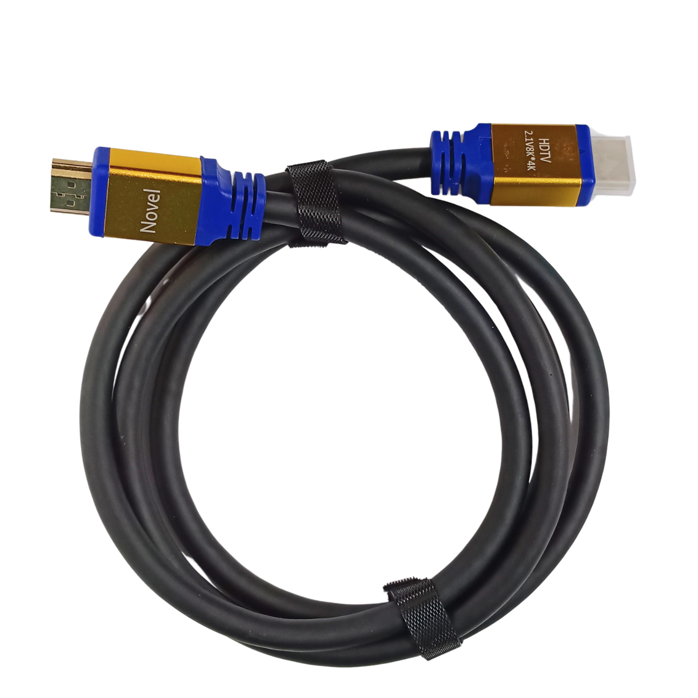 NOVEL 4K+8K Ultra HD HDMI Cable, 1.5m Length – Premium High-Speed with Metal Connectors -Cables -HDMI -Robocraze