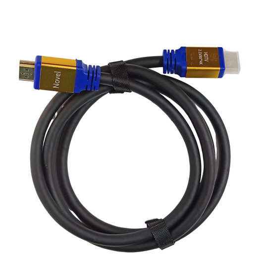 NOVEL 4K+8K Ultra HD HDMI Cable, 1.5m Length – Premium High-Speed with Metal Connectors -Cables -HDMI -Robocraze