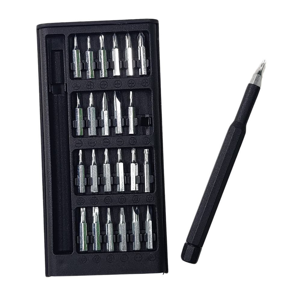 NOVEL Professional 24 in 1 Screwdriver Tool Kit with Magnetic Rod -Tools & Instruments -Hand Tools -Screwdrivers -Robocraze