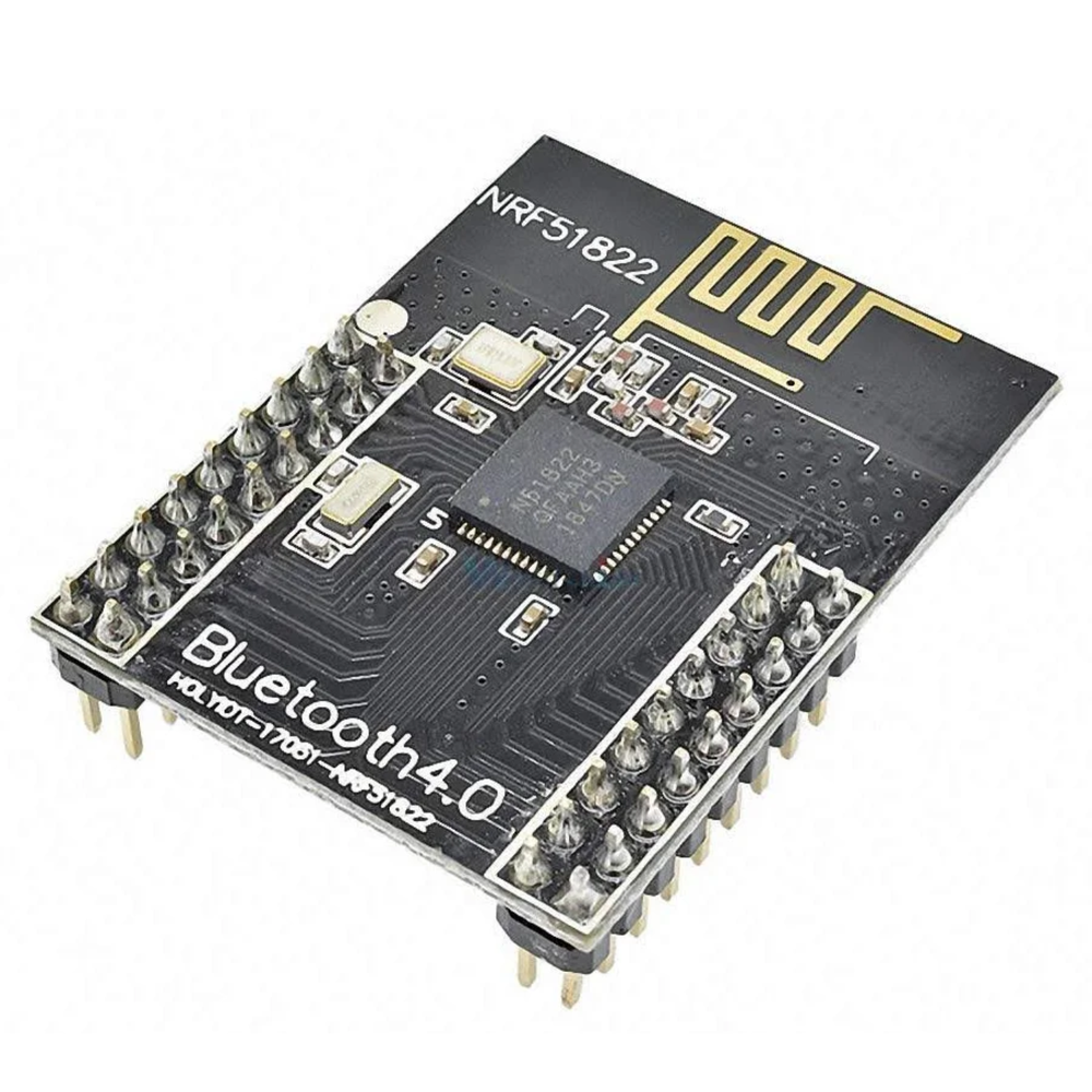 NRF51822 BLE4 2.4GHz Bluetooth 4.0 Module - NRF51822 BLE 4.0 Module with 2.4GHz wireless connectivity. -Robocraze