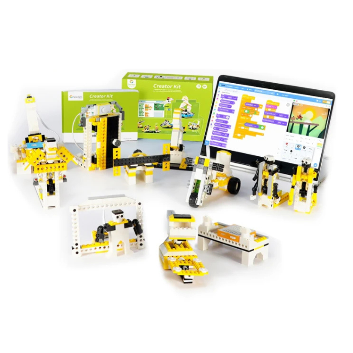 Elecrow Crowbits Creator Kit – 12-in-1 Arduino STEM toy for coding & circuits. -STEM Kit -Robocraze