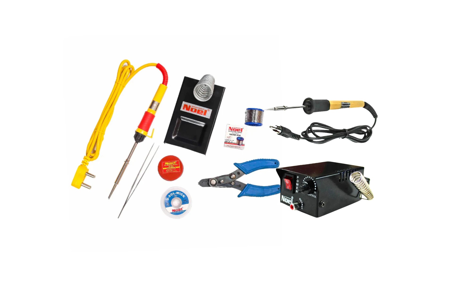 Original Noel soldering machines, soldering Iron Kits, desoldering pumps, and soldering accessories - Robocraze