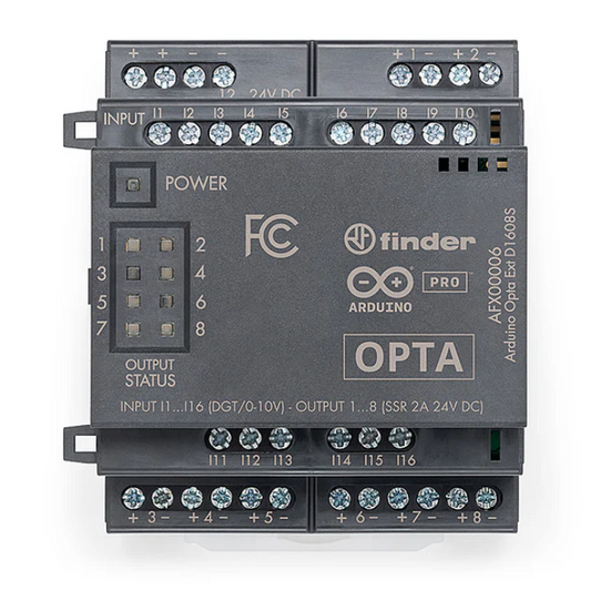Official Arduino Pro Opta Ext D1608S-Arduino-Original Arduino Boards-Robocraze