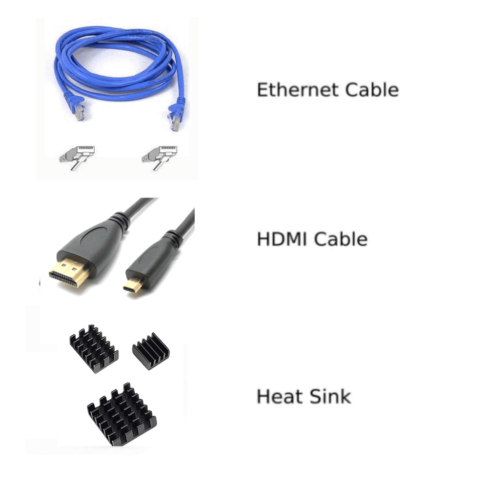 Raspberry Pi4 Model B 4GB Ultimate Kit – Pi4 4GB kit with case, heatsink & SD card -Robocraze