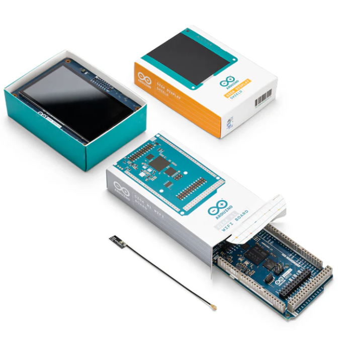 Original Arduino GIGA R1 WiFi with GIGA Display Shield -Arduino -Arduino Official Kits -Robocraze