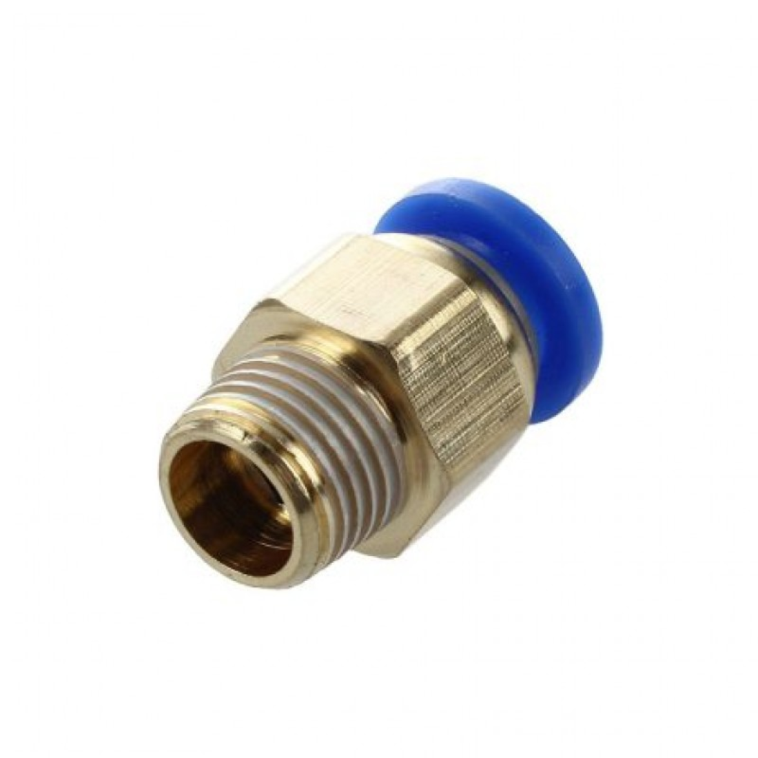 PC6-01 Pneumatic Push-in Bowden Fitting 8mm - Mechanical Accessories - Extruder & Heat Blocks -Robocraze