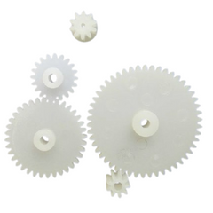 Plastic Gears (5 Types) - Robocraze