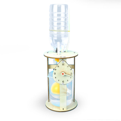 Pludo Gravitational Waterclock STEM Kit – Water Flow & Energy Transformation for Ages 8–11 | Grade 3 to 5 -DIY Kits -Pludo Educational Kits -Robocraze