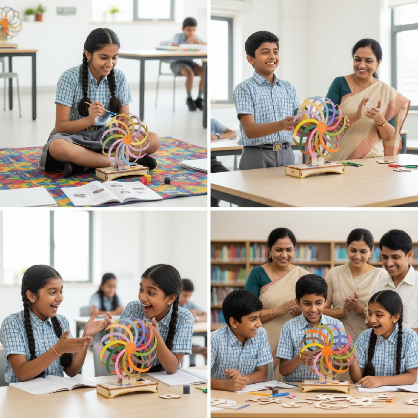 Pludo STEM Kit Magic Window – DIY Educational Toy for Kids 8–11 (Grade 3–5) | Visual Retention Learning Kit - Robocraze