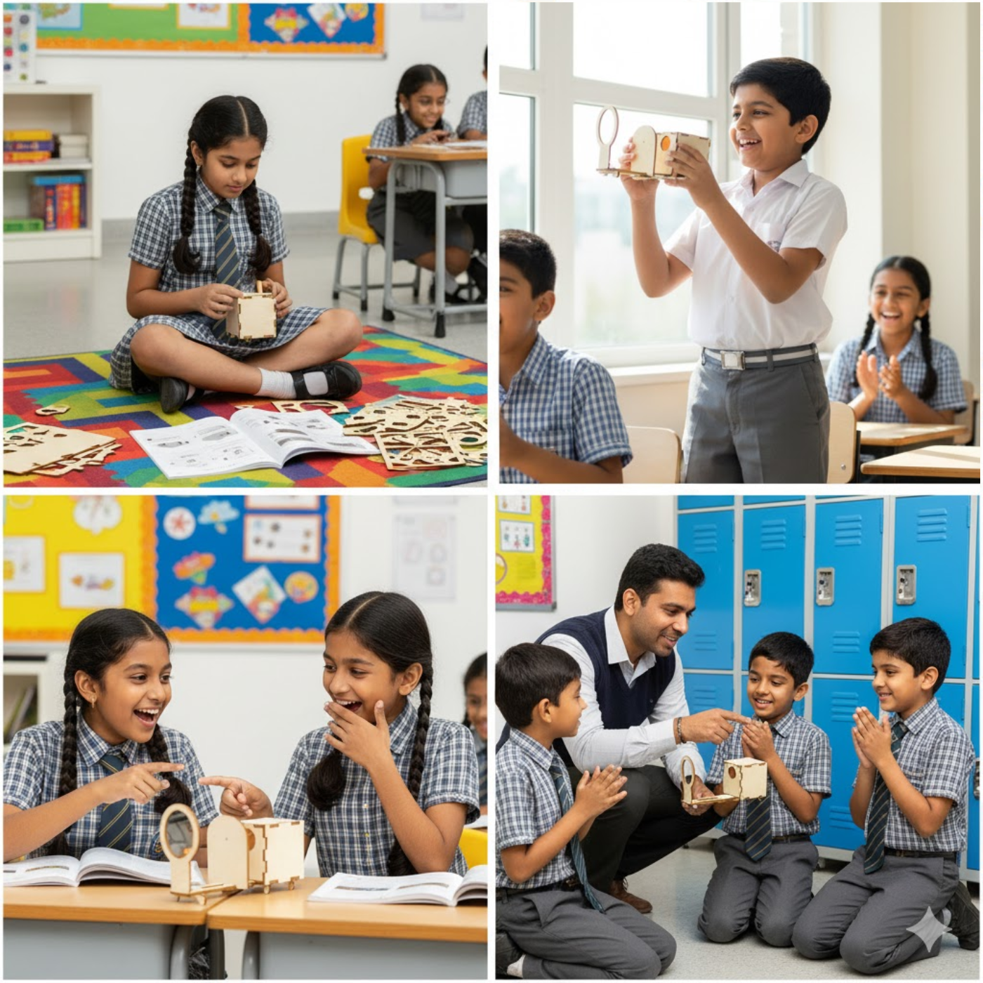 Pludo STEM Kit Pinhole Explorer – DIY STEM Kit for Kids 8–11 | Small Hole Imaging Learning Project - Robocraze