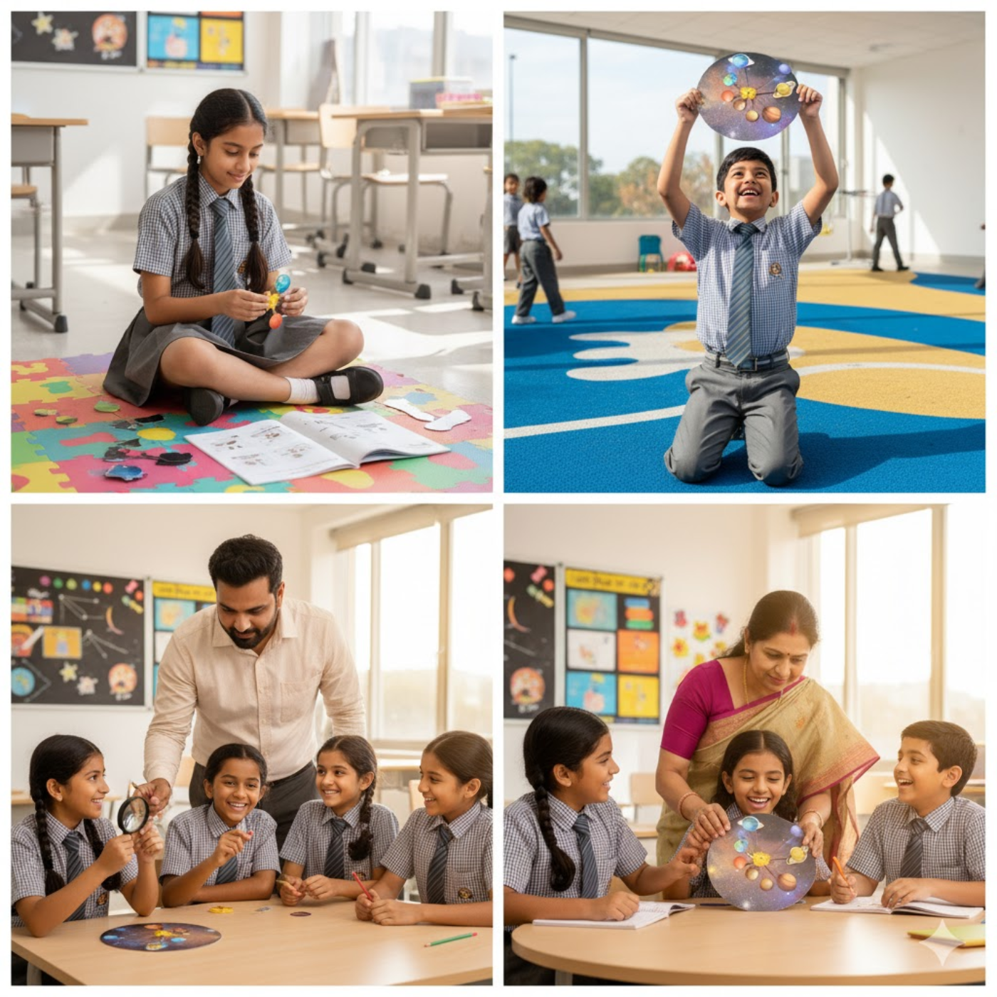 Pludo Spin &amp; Orbit STEM Kit - DIY Science Toy for Kids 8-11 | Grade 3-5 Solar System Activity Model - DIY Kit -Pludo Education Kit -Robocraze