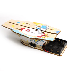 Pludo Paper Plane Launcher Kit – Friction Force Fun Carrier Catapult for Kids (11–14 Yrs) | Grade 6–8 Physics Learning Toy - Robocraze