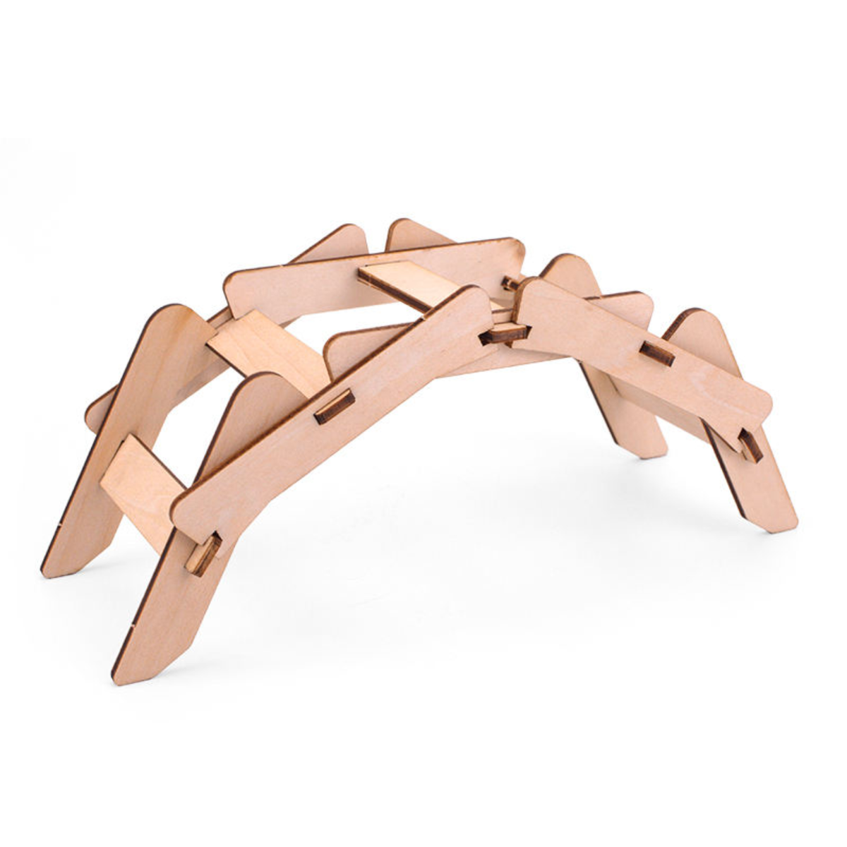 Pludo STEM Kit Little Builders – DIY Educational Toy for Kids 3–8 | Grade Preschool–2 Multiplier Force Bridge Project -DIY Kit -Pludo Education Kit -Robocraze