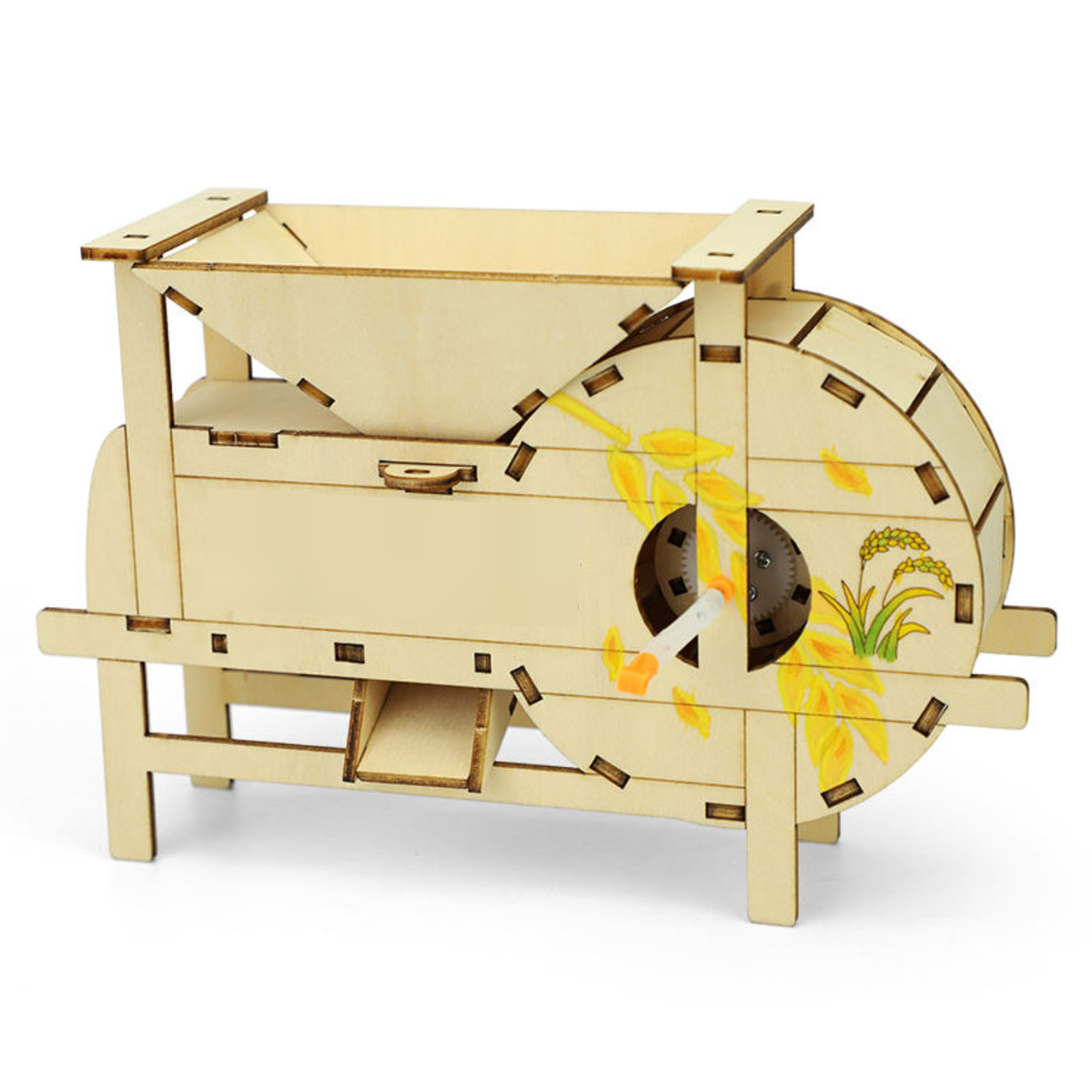 Pludo STEM Winnowing Kit – DIY Wind Grain Machine for Kids 8–11 | Grade 3–5 -STEM Kits -Educational Toys -Robocraze