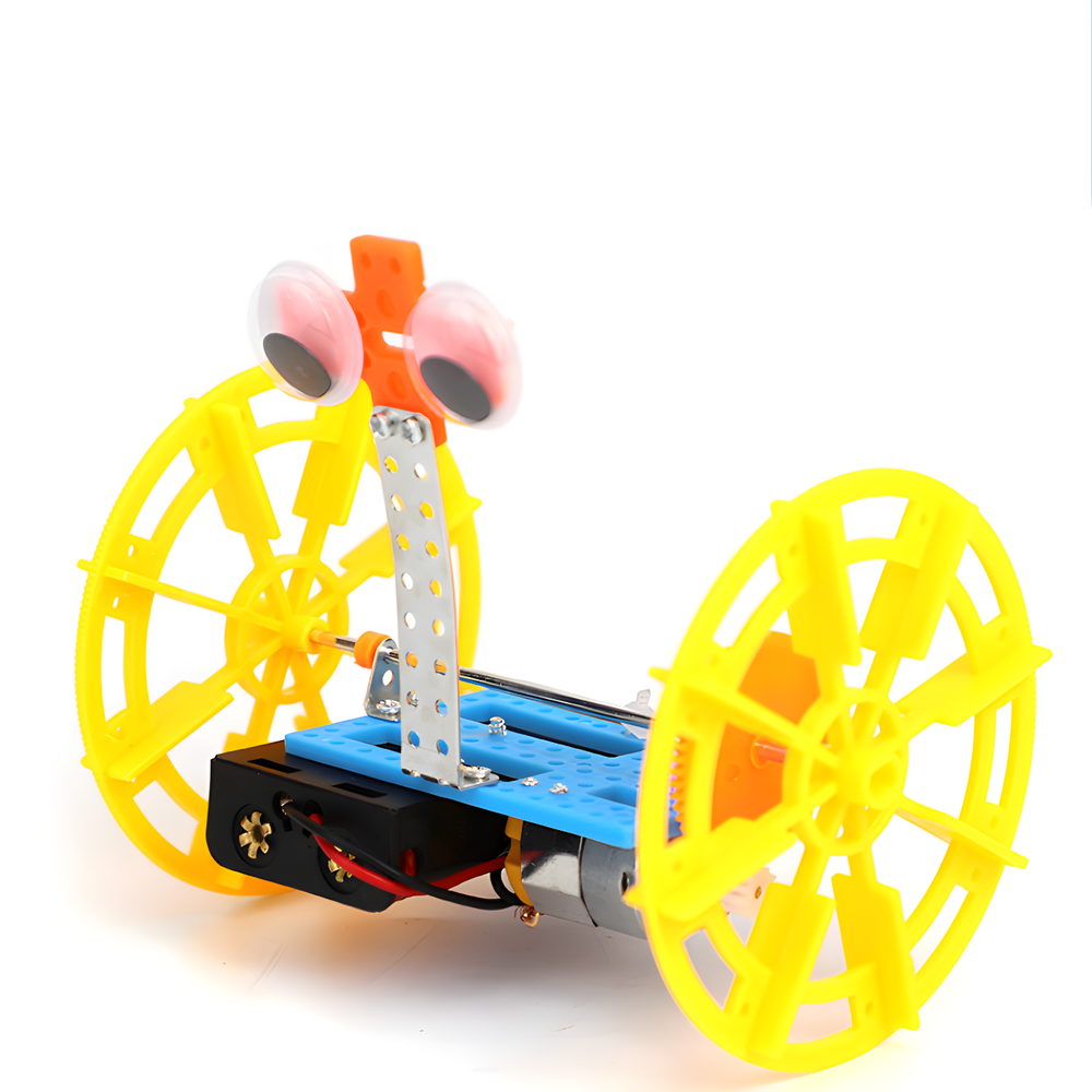 Pludo Self Balancing Car – Balance & Motion Learning DIY Kit for Kids Ages 5–8 | Grade 1-3 - DIY Car Kit - Robocraze