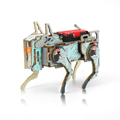 Pludo Sound Activated Robotic Dog DIY Kit – Learn Sound Detection and Mechanics for Ages 14–18 | Grade 9–10 -DIY Kit -Pludo Education Kit -Robocraze