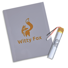 Witty Fox 400mAh Rechargeable 3.7v Lithium Polymer Battery -Drone Battery -Robocraze
