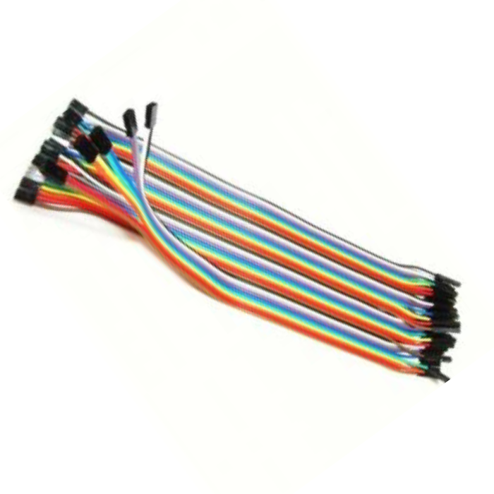 F2F Jumper Wires (20cm) 20pcs-Robocraze