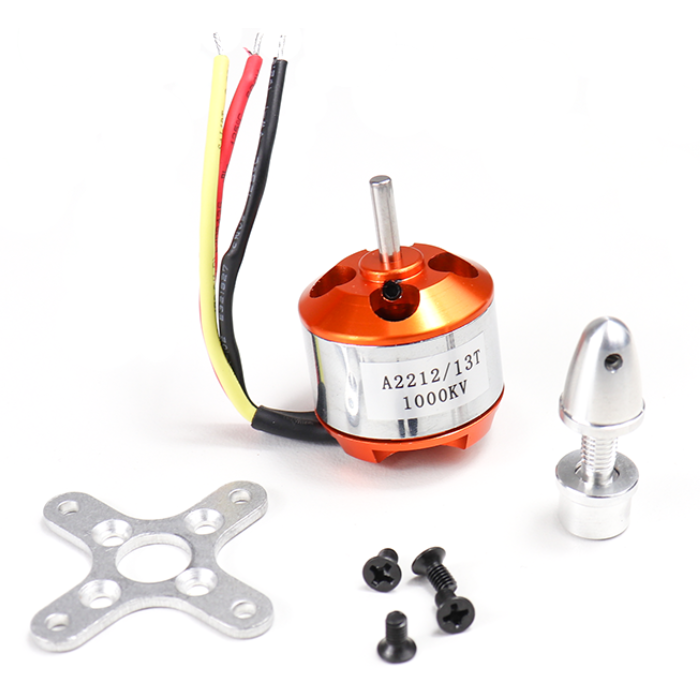 A2212 1000KV BLDC Motor for RC Drones and Quadcopters-Robocraze