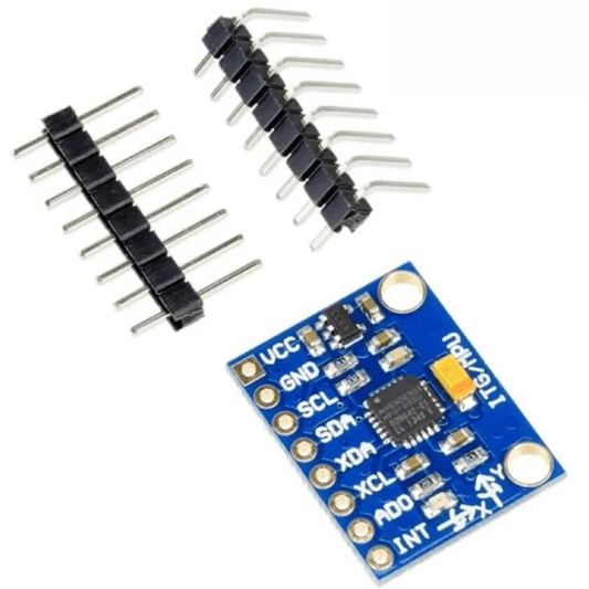 MPU-6050 Triple-Axis Accelerometer & Gyroscope Module (Pack of 25) - Robocraze