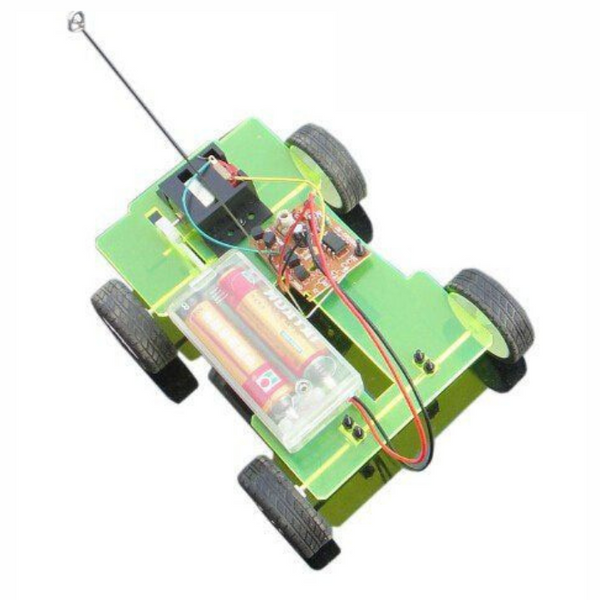 DIY Mini Battery Powered Metal Car Model Kit? (385)