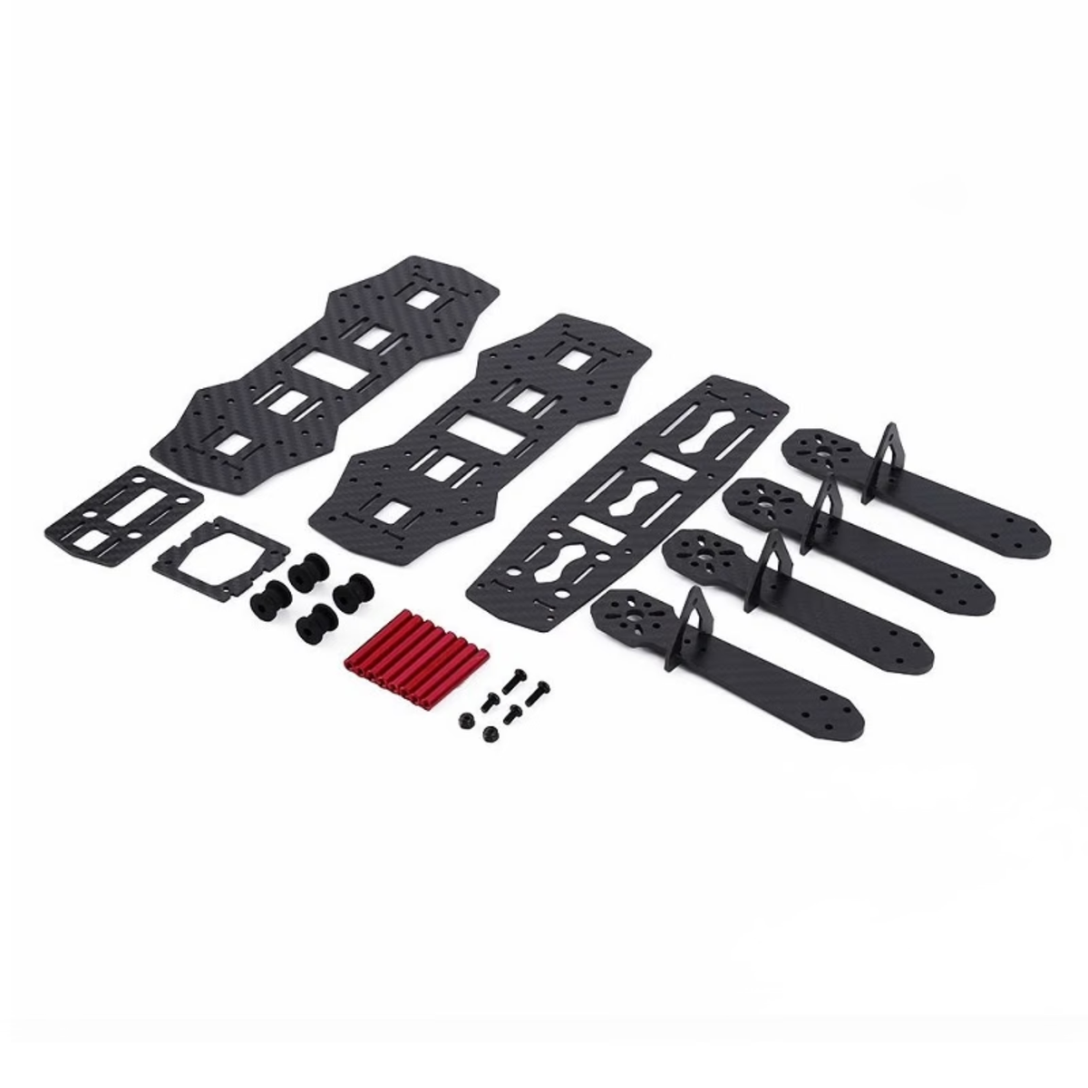 Q250 250mm FPV Racing Quadcopter Frame Kit with 4mm Carbon Fiber Arms -Drone Parts -Drone Frames -Robocraze