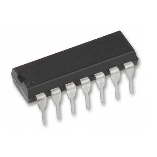 Quad Tri-State Buffer IC - 74LS125 -Electronic Components -Integrated Circuits -74HC IC Series -Robocraze