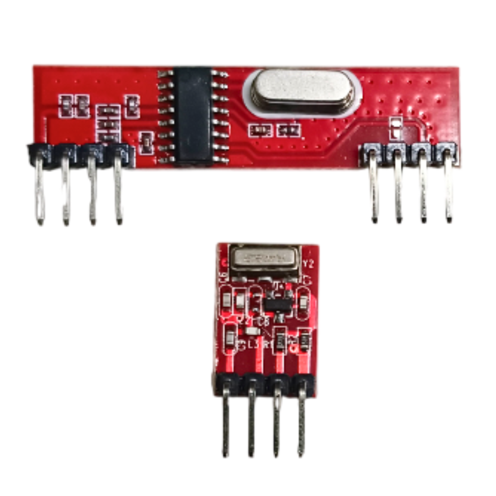 RF433 MHz Transmitter Receiver Wireless Module – 433MHz RF module for remote control. -Robocraze