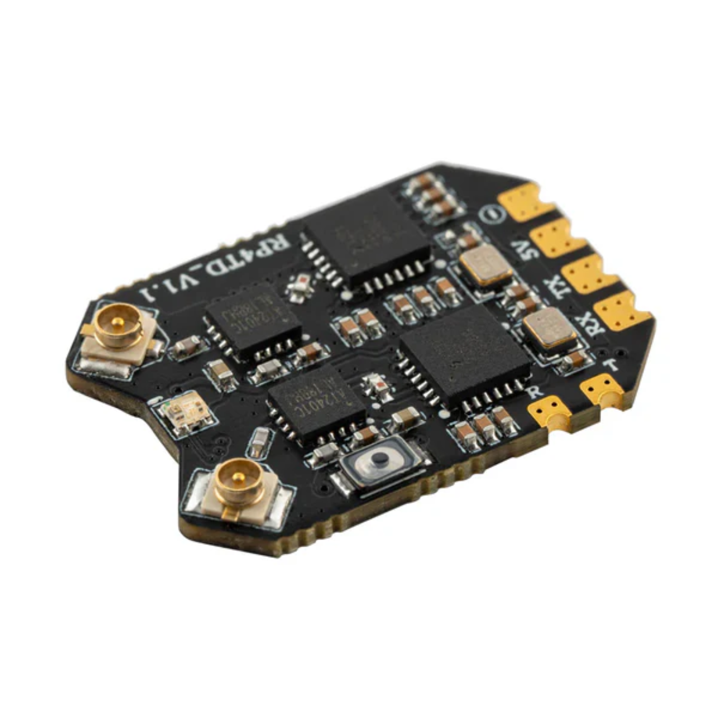 RadioMaster RP4TD ExpressLRS 2.4GHz Diversity Nano Receiver Board for Drone With Dual Antennas - Robocraze
