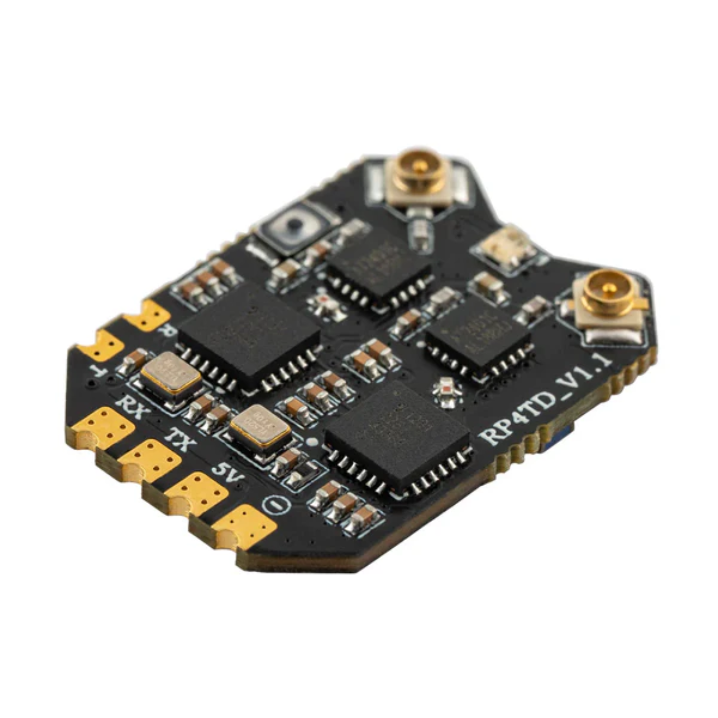 RadioMaster RP4TD ExpressLRS 2.4GHz Diversity Nano Receiver Board for Drone With Dual Antennas - Robocraze