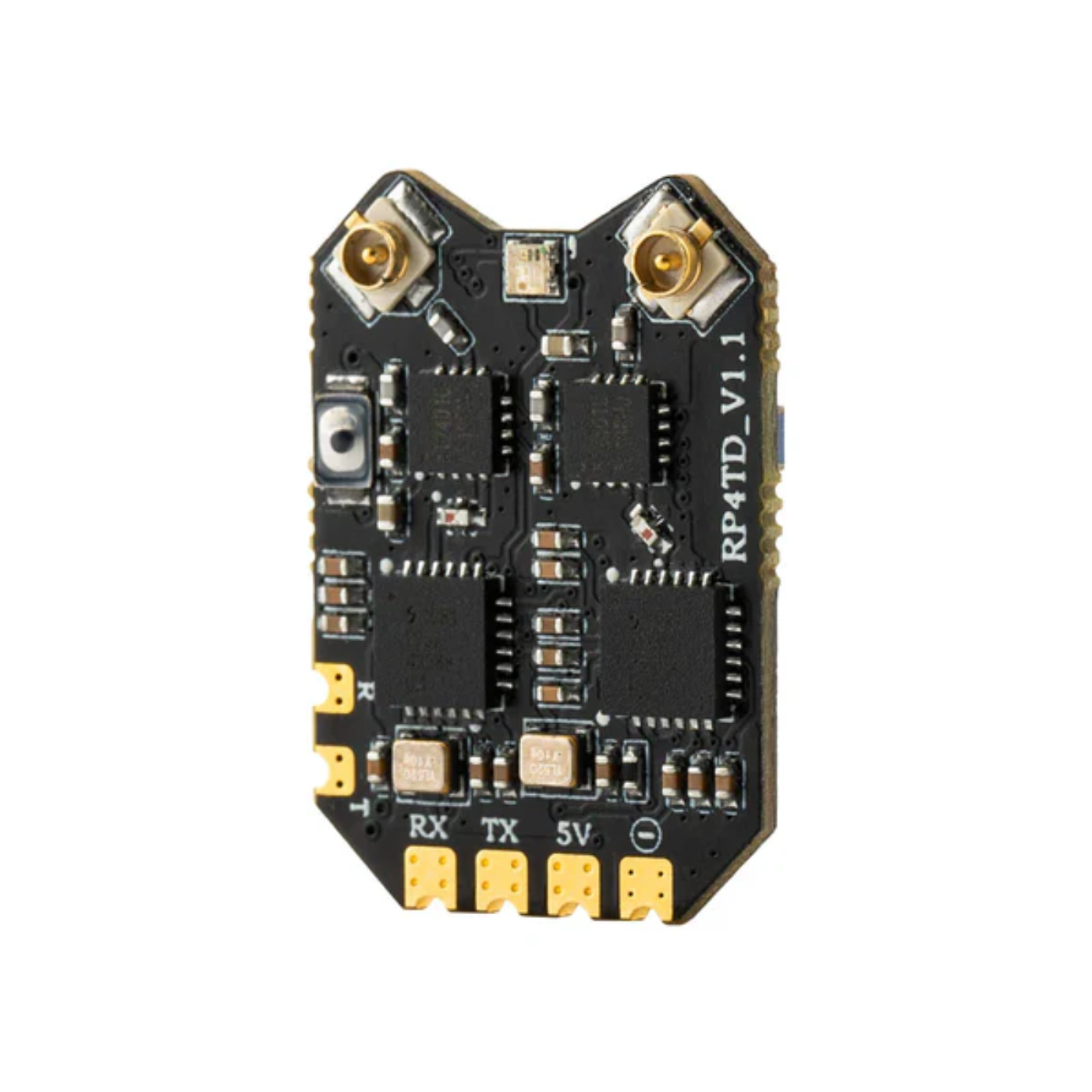 RadioMaster RP4TD ExpressLRS 2.4GHz Diversity Nano Receiver Board for Drone With Dual Antennas - Robocraze