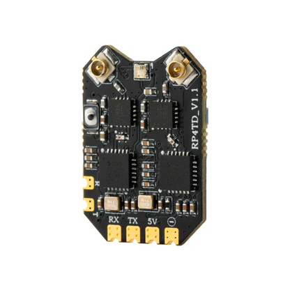 RadioMaster RP4TD ExpressLRS 2.4GHz Diversity Nano Receiver Board for Drone With Dual Antennas - Robocraze