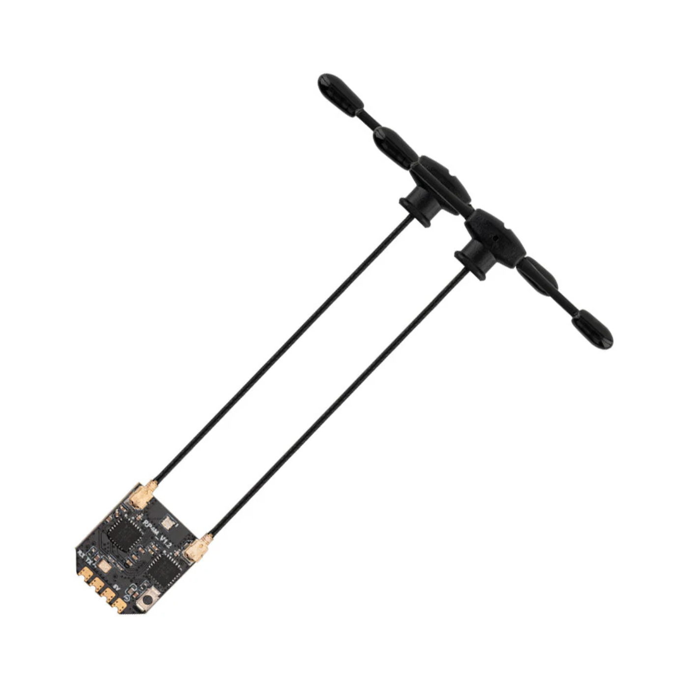 RadioMaster RP4TD ExpressLRS 2.4GHz Diversity Nano Receiver Board for Drone With Dual Antennas - Robocraze