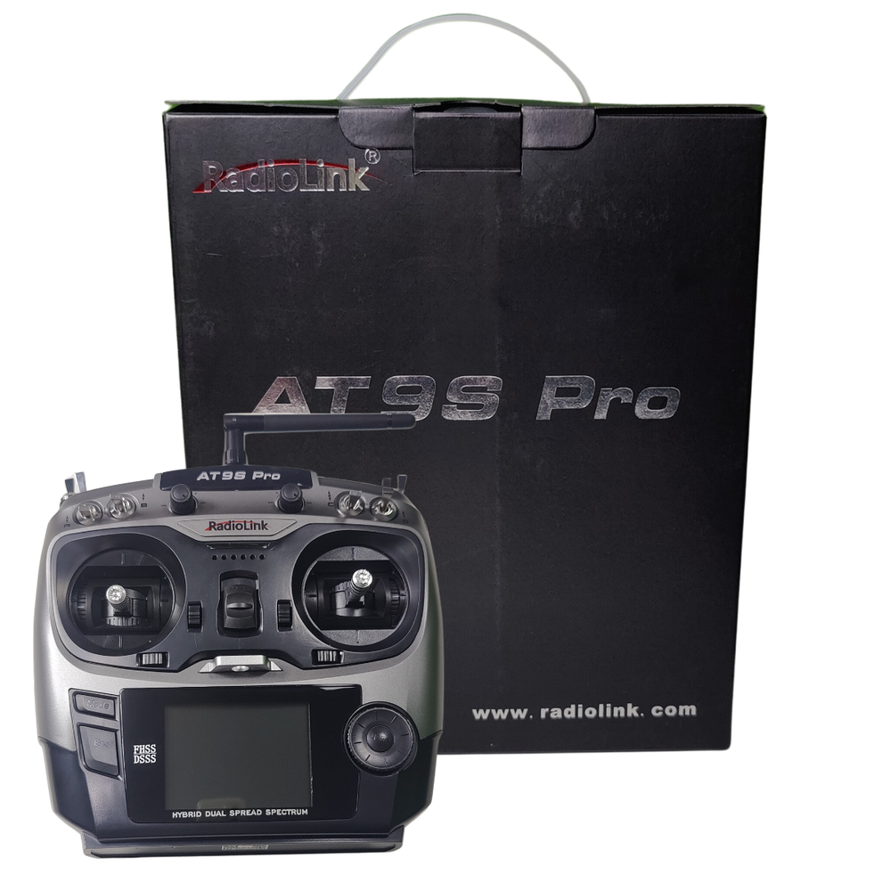 Radiolink AT9S Pro 12CH 2.4GHz Transmitter and Receiver for Drone with R9DS -Drone Parts -Drone Remotes -Robocraze