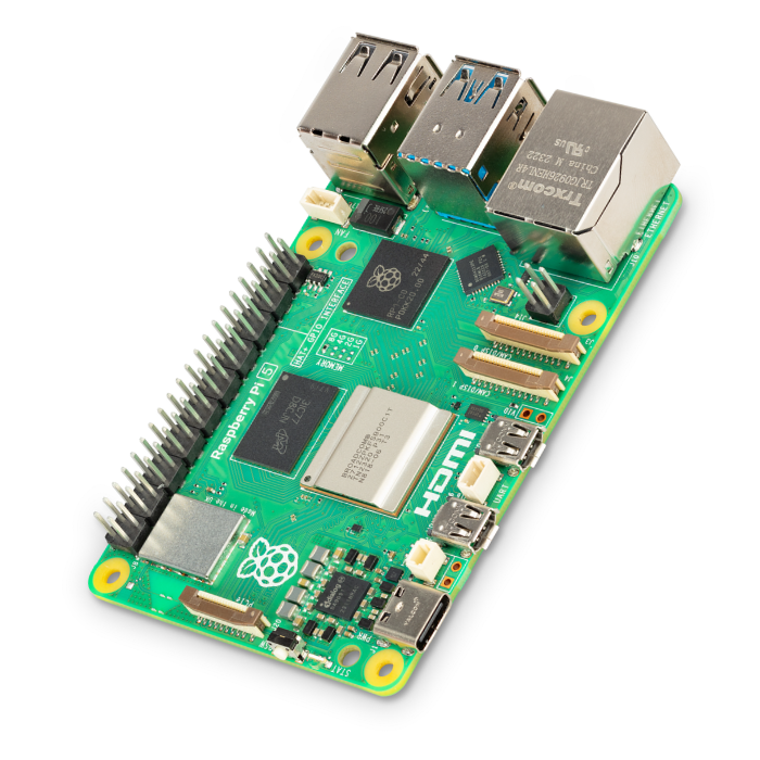 Raspberry Pi 5 Model 2GB RAM – Fast Raspberry Pi Board with 2GB RAM for AI, robotics, and more. -Robocraze